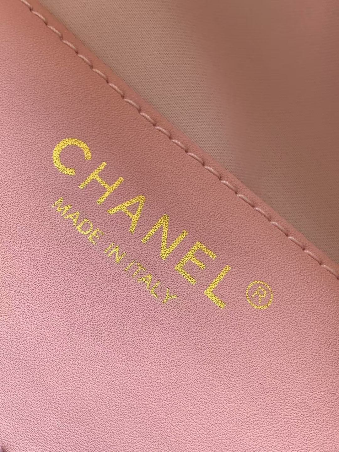 CC 25C Hobo Bag 30cm Pink Grained Calfskin