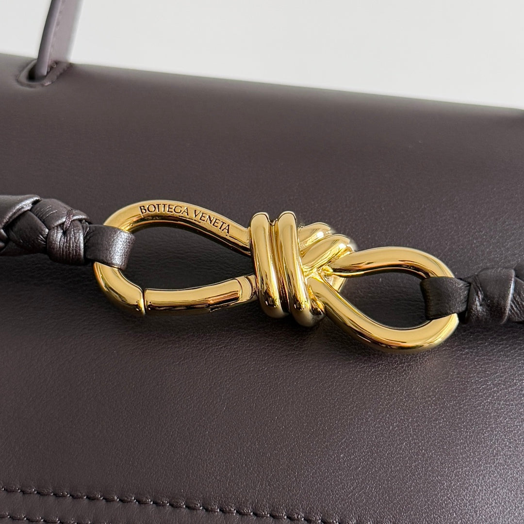 BV Ciao Ciao Medium Bag 34cm In Chocolote Leather 242928