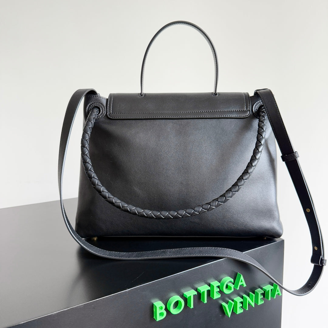 BV Ciao Ciao Medium Bag 34cm In Black Leather 242931