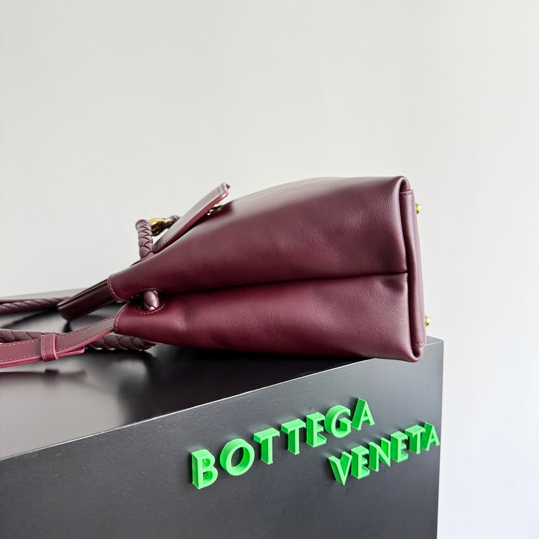 BV Ciao Ciao Medium Bag 34cm In Burgundy Leather 242934