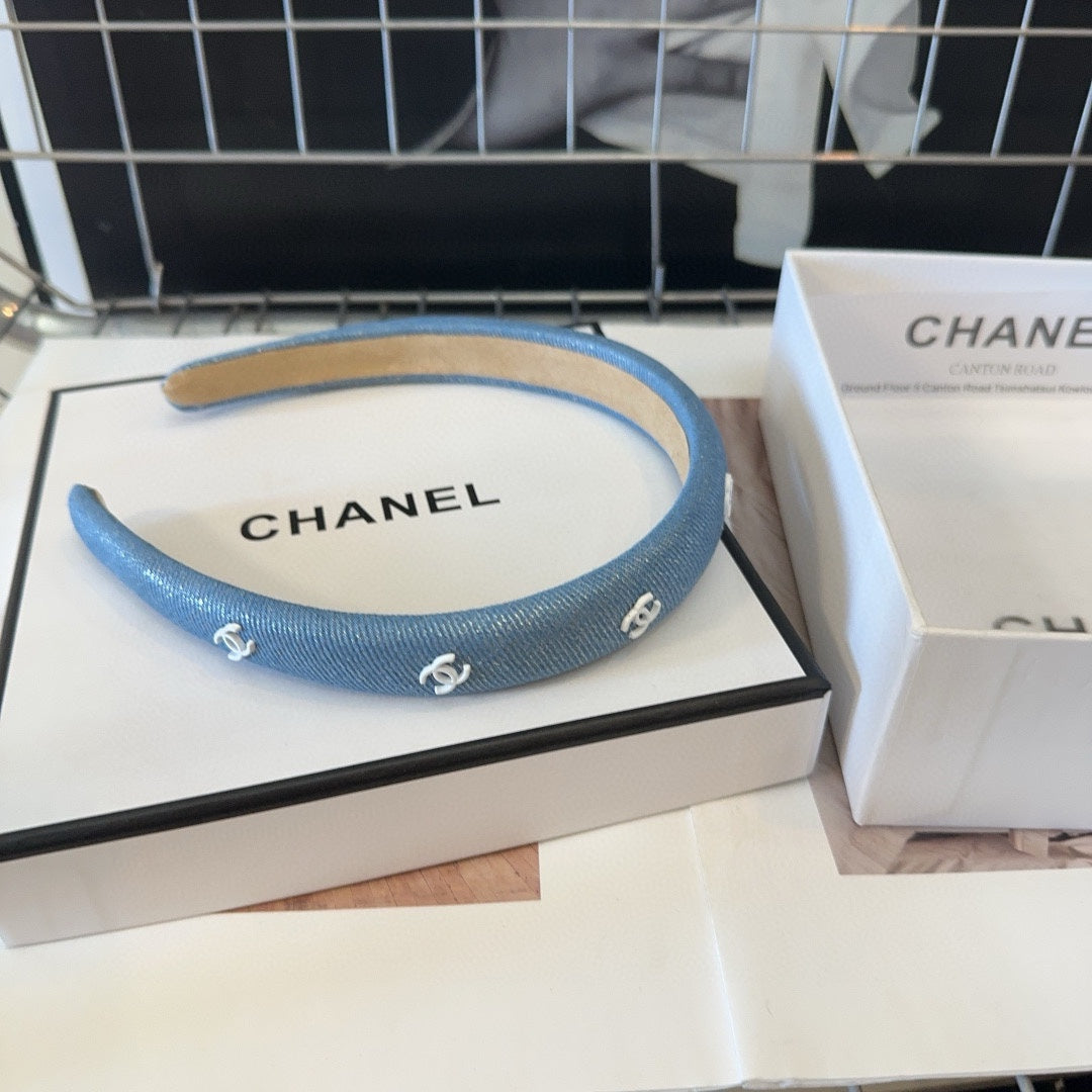 CLASSIC BLUE DENIM HAIRBAND 423665