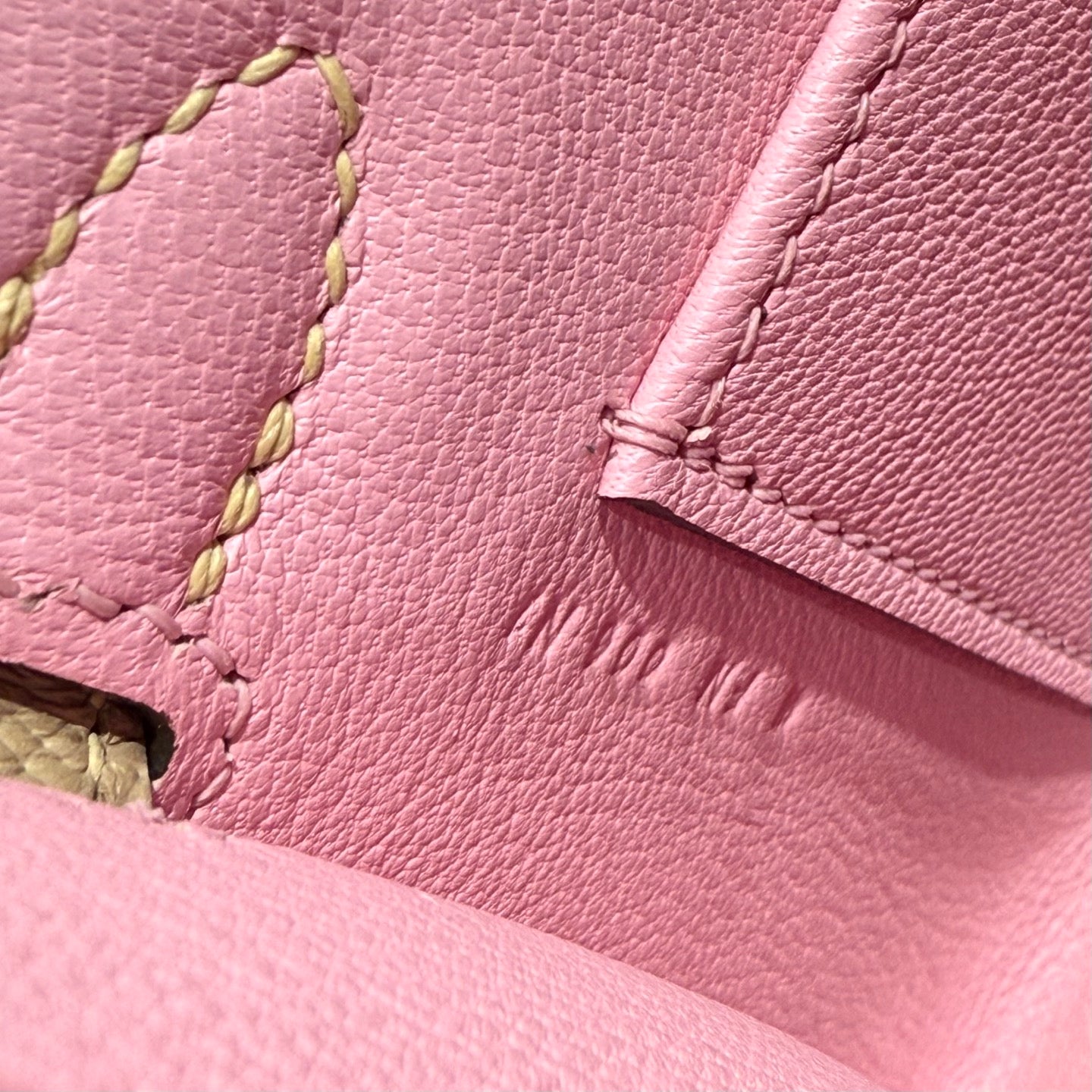 HM Mini Kelly 19 Pink Pastel Epsom 243120