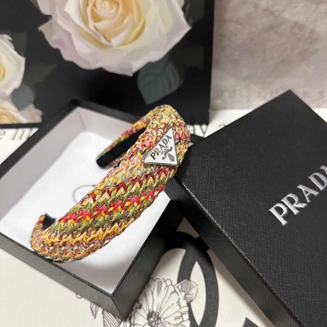 HAIRBAND IN COLORFUL RAFFIA 432847