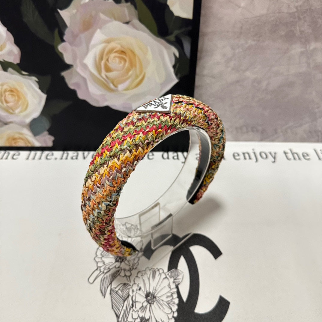 HAIRBAND IN COLORFUL RAFFIA 432847