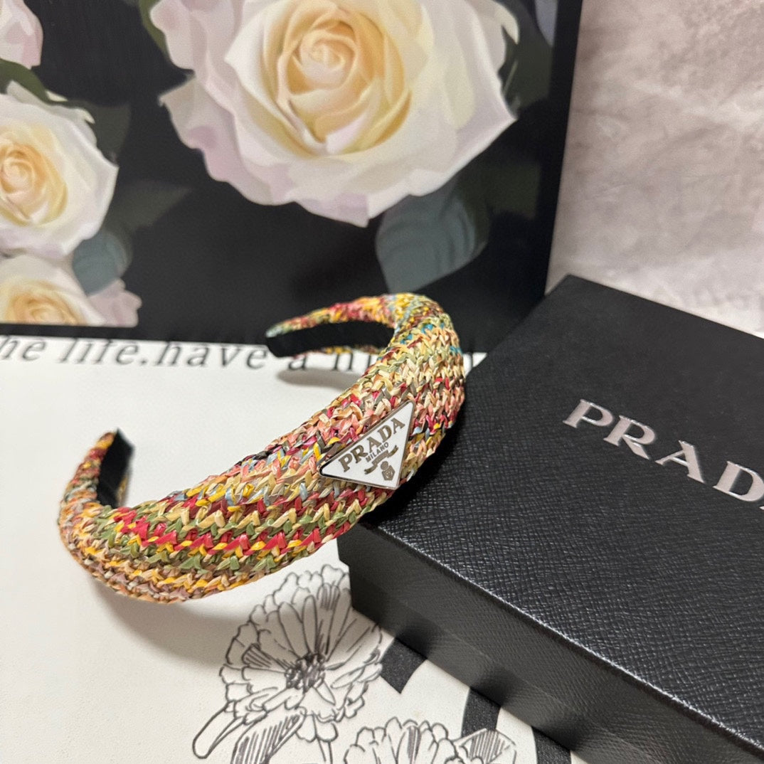 HAIRBAND IN COLORFUL RAFFIA 432847