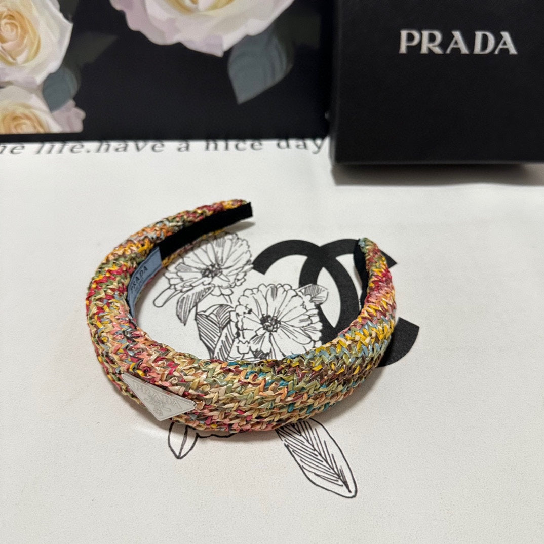 HAIRBAND IN COLORFUL RAFFIA 432847