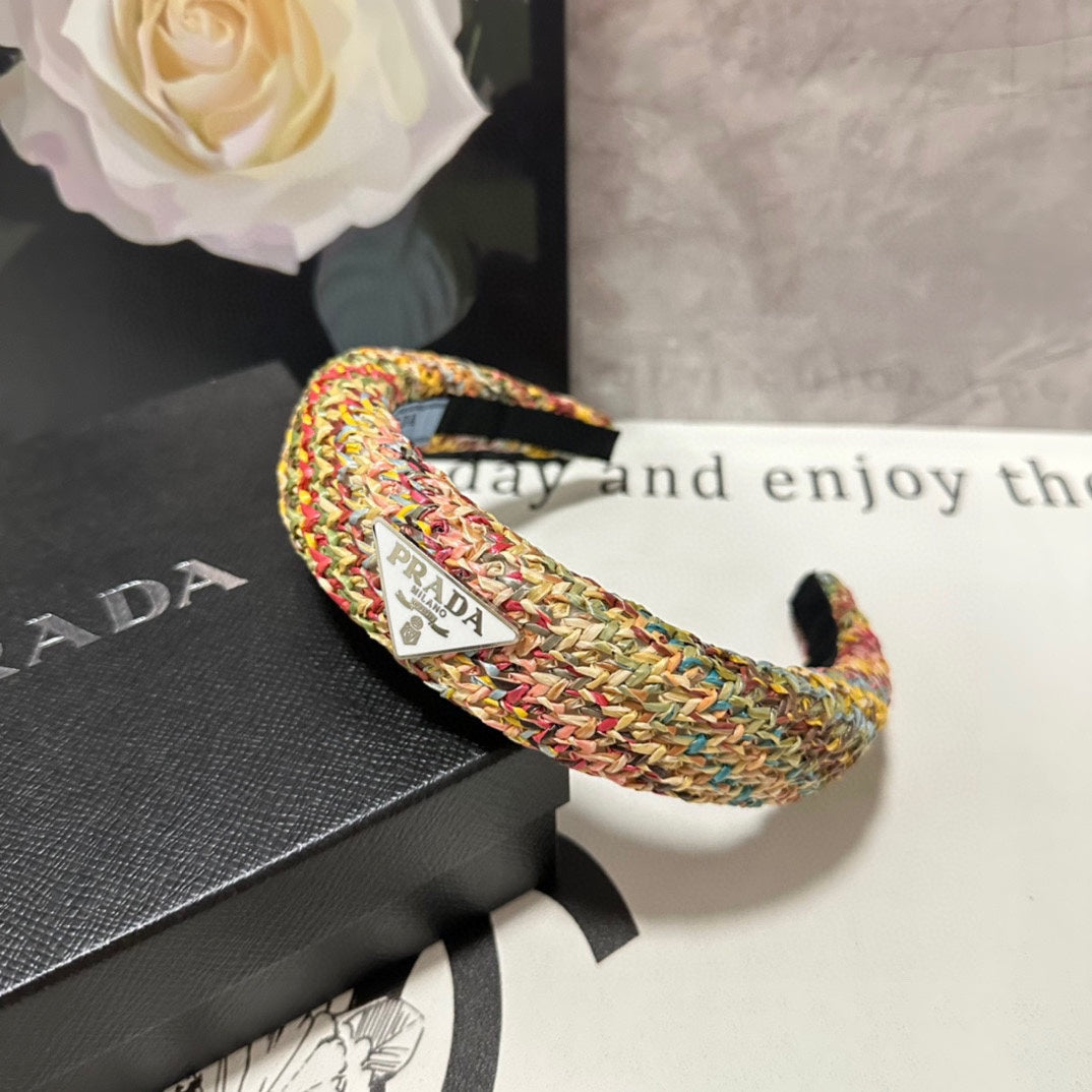 HAIRBAND IN COLORFUL RAFFIA 432847