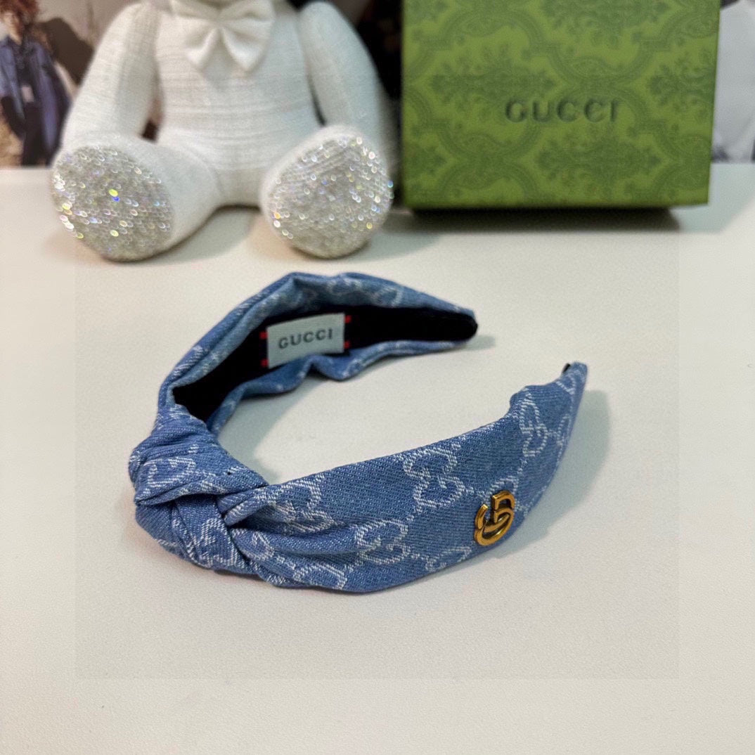 DENIM HEADBAND LITTLE BOY BLUE 432815