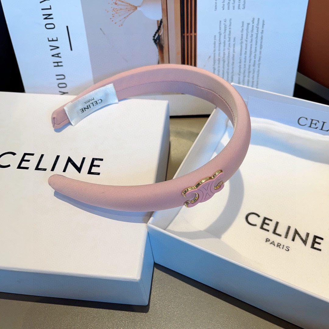 LIGHT PINK FABRIC HAIRBAND 427318