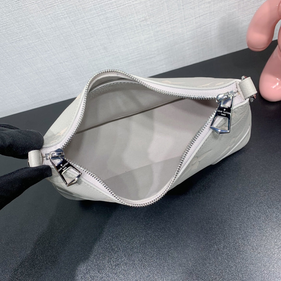 LV Boulogne Brume Gray Monogram Cowhide 205491
