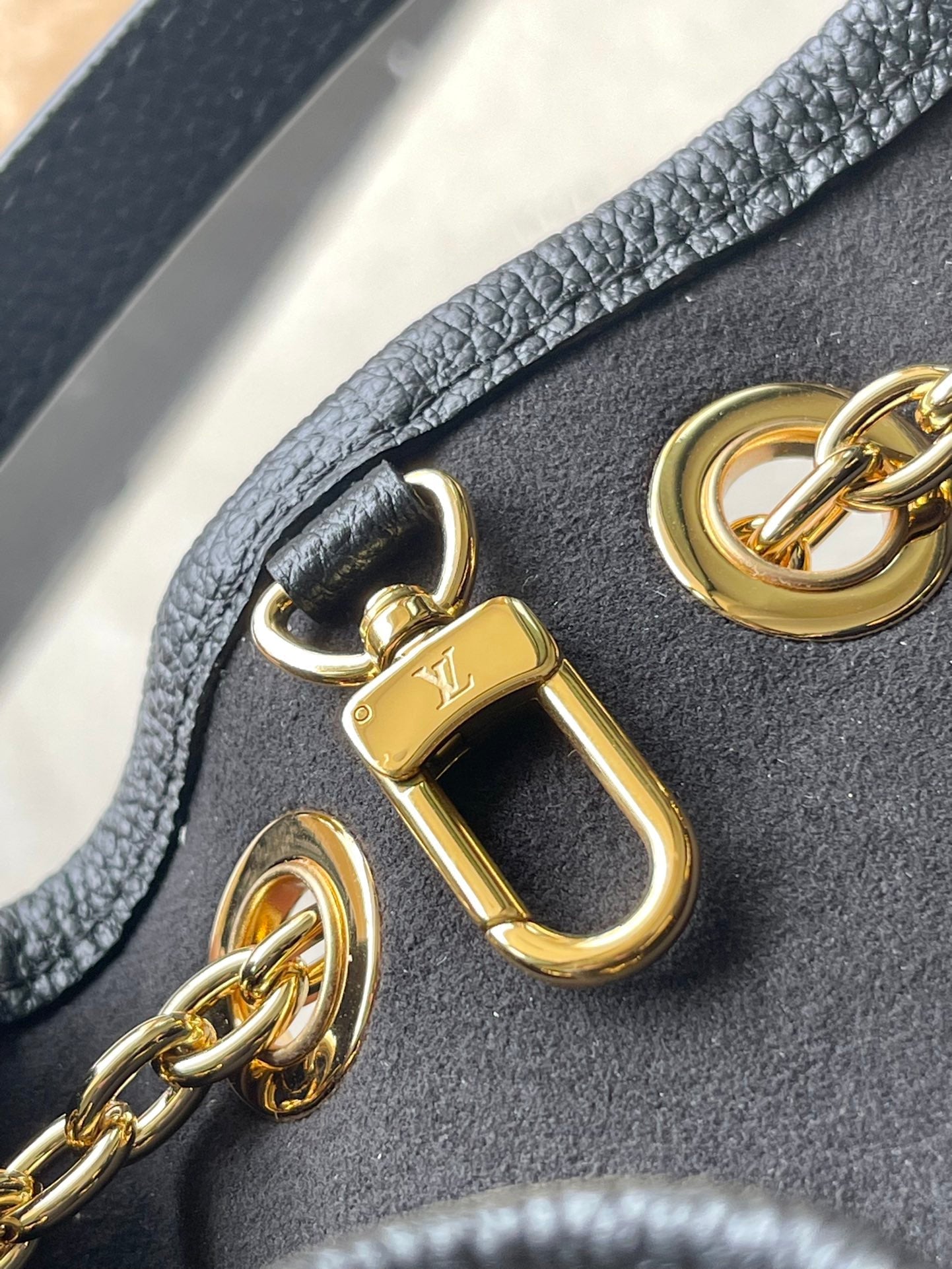 BUNDLE 28 IN BLACK MONOGRAM EMPREINTE LEATHER GOLD HARDWARE