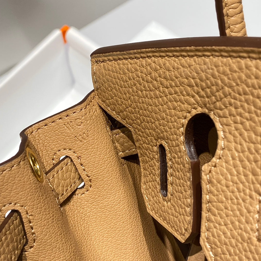 HM Birkin 20cm Chai Togo Leather Gold Hardware