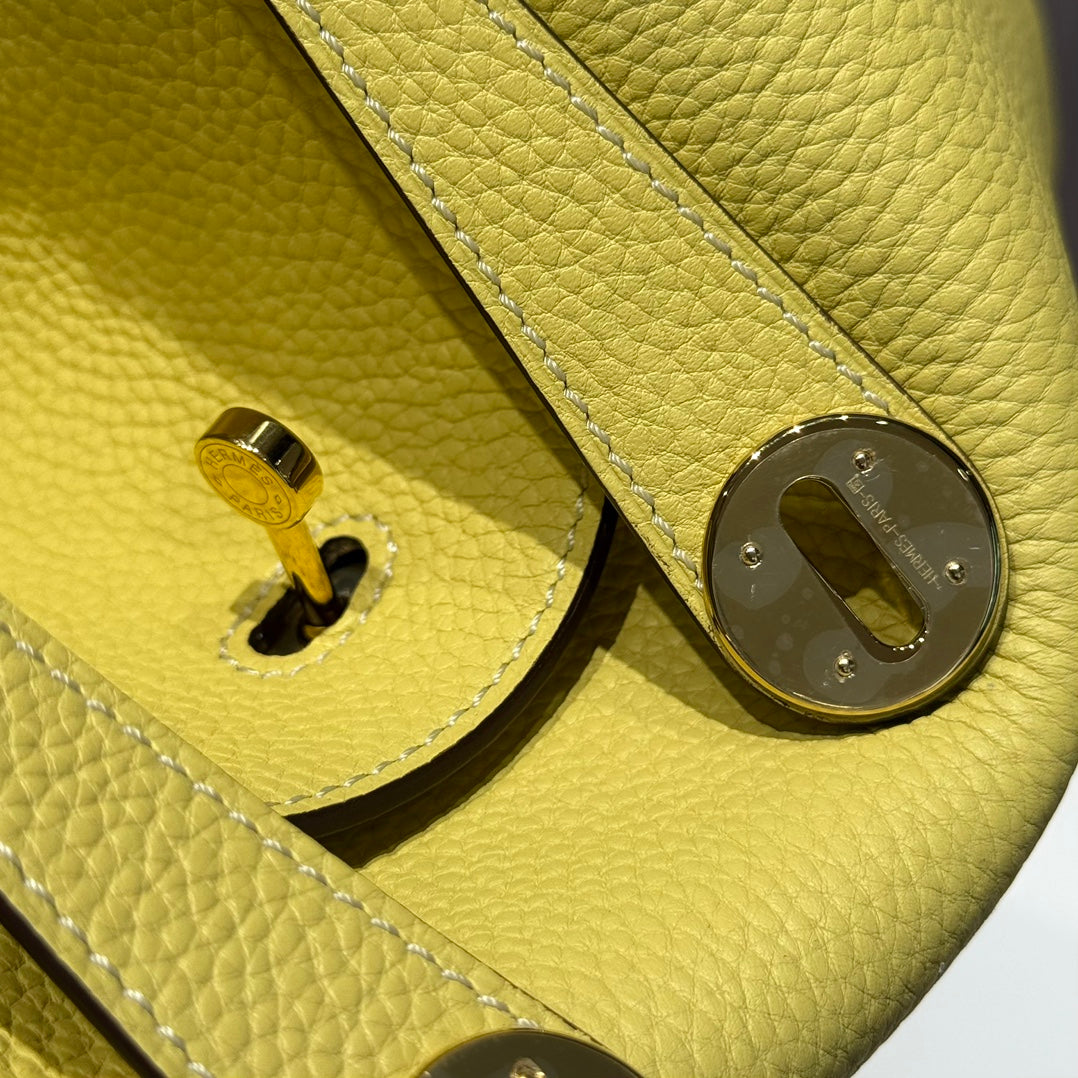 HM Lindy 30 Yellow Calf Leather 237636