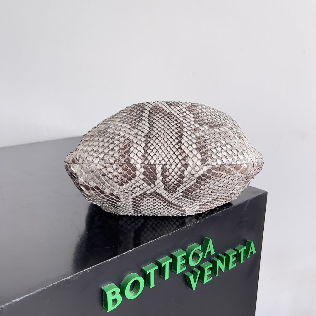 BV Mini Jodie 23cm Top Handle Bag In Python Leather 209323