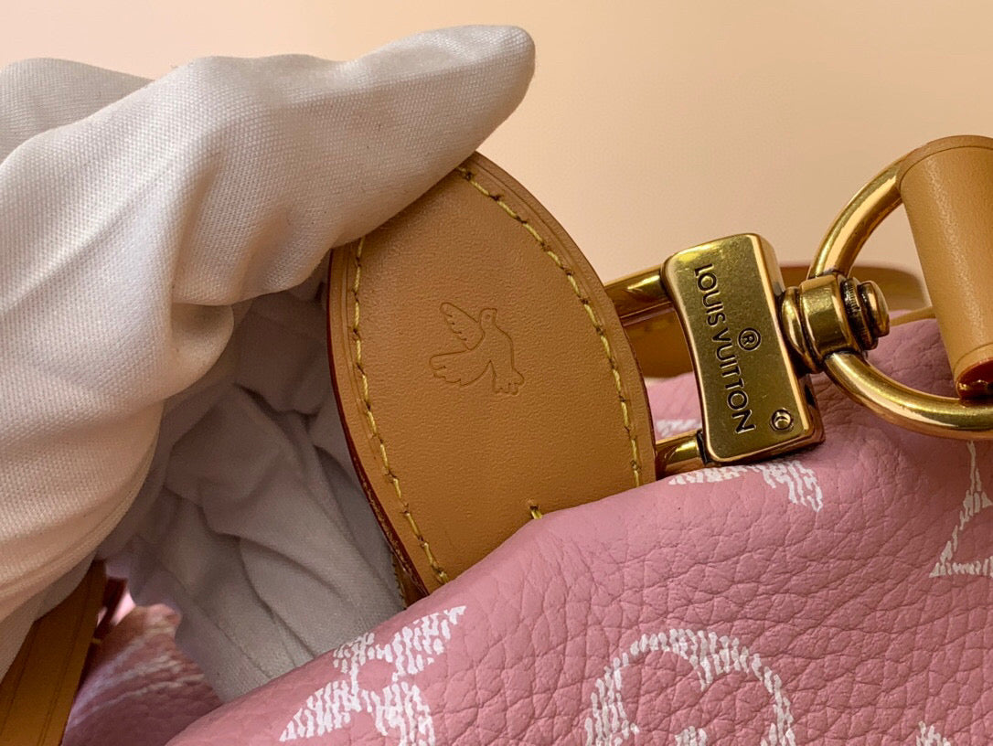 LV Speedy P9 Bandouliere 30 Pink Pastel Calfskin 203345