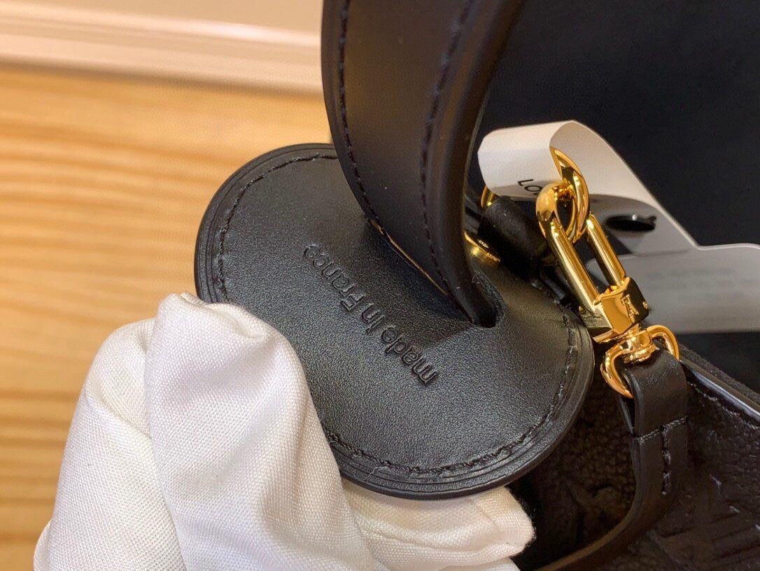 LV All In Sn Black Monogram Empreinte Leather 205348