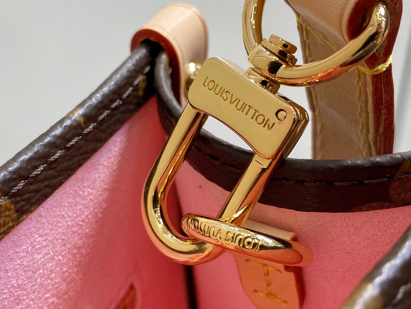 LV x TM OnTheGo PM 25cm Sakura Brown Cherry Blossom Monogram Canvas