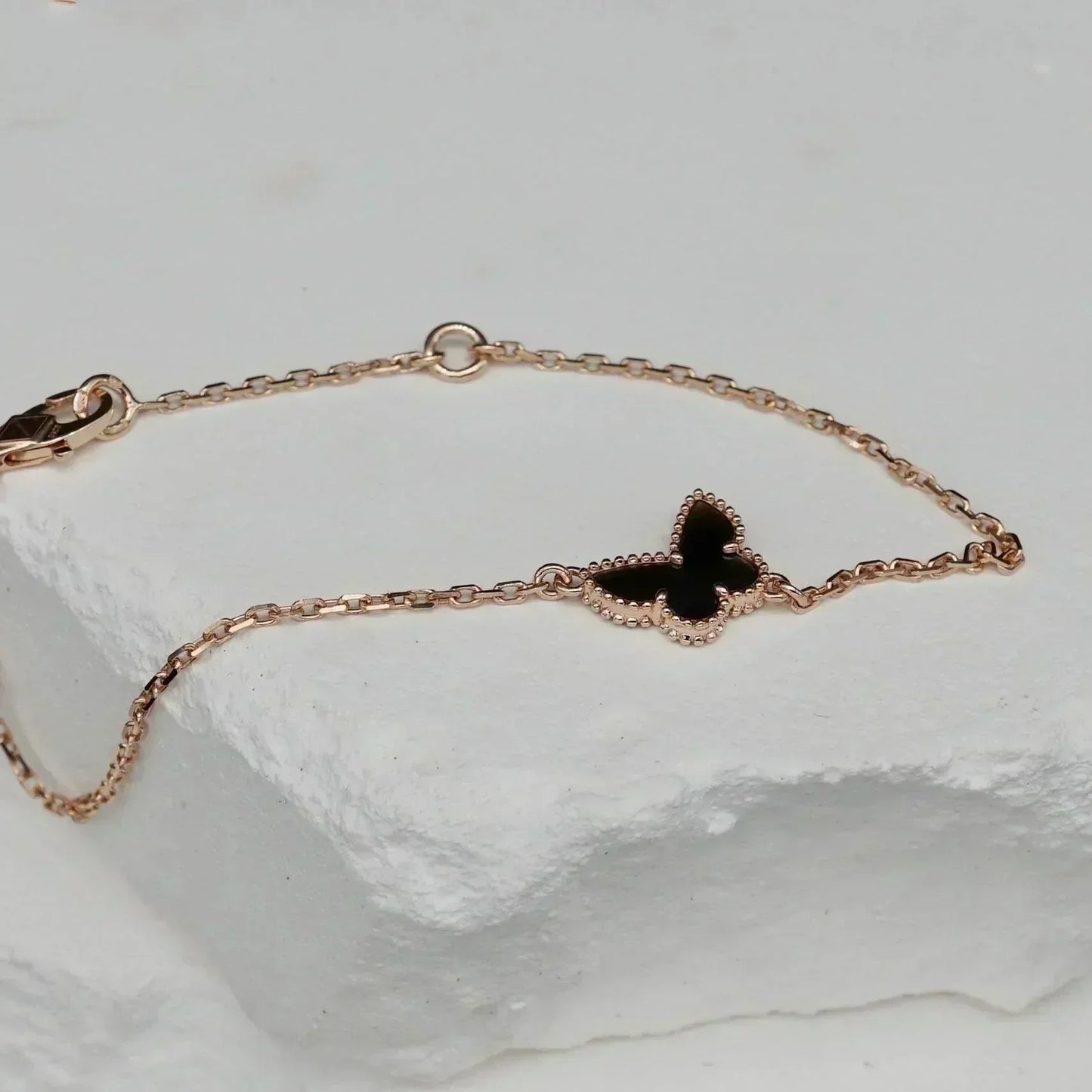 BUTTERFLY ONYX BUTTERFLY BRACELET