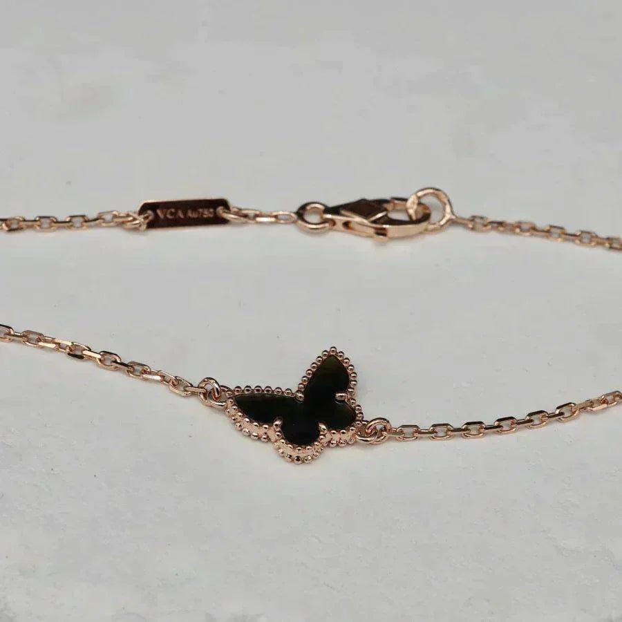 BUTTERFLY ONYX BUTTERFLY BRACELET