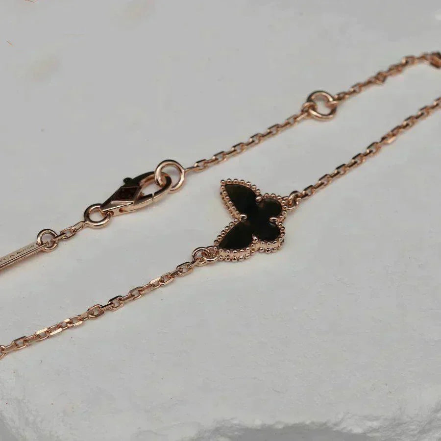 BUTTERFLY ONYX BUTTERFLY BRACELET