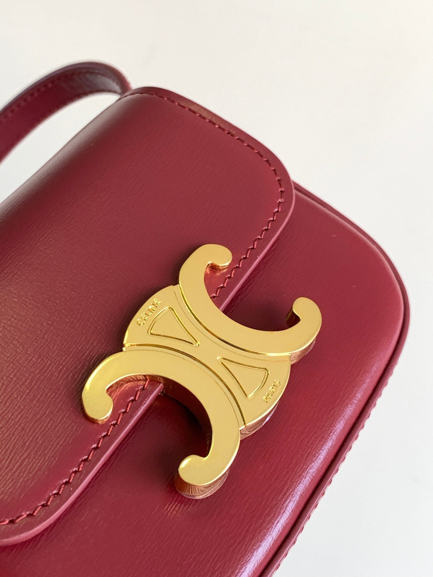 TEEN TRIOMPHE 11CM RED CALFSKIN