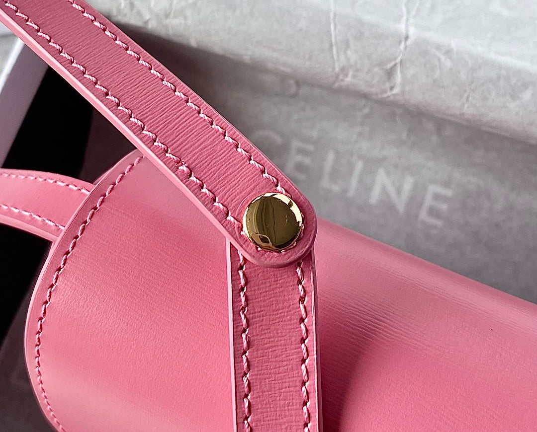 TEEN TRIOMPHE 11CM PINK CALFSKIN