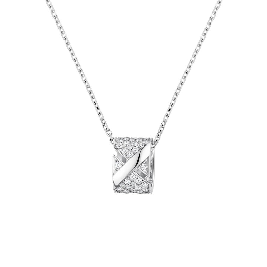 DIANA LIENS EVIDENCE DIAMOND PAVED NECKLACE