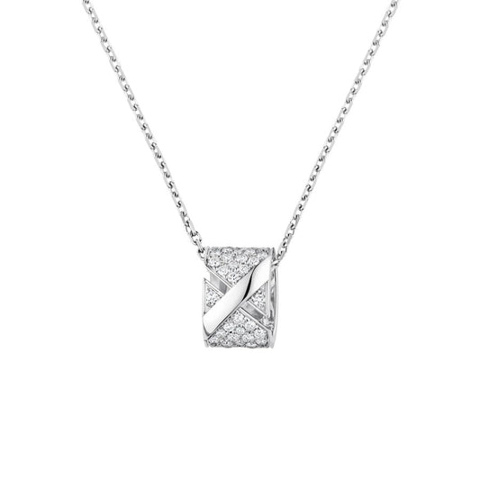 DIANA LIENS EVIDENCE DIAMOND PAVED NECKLACE