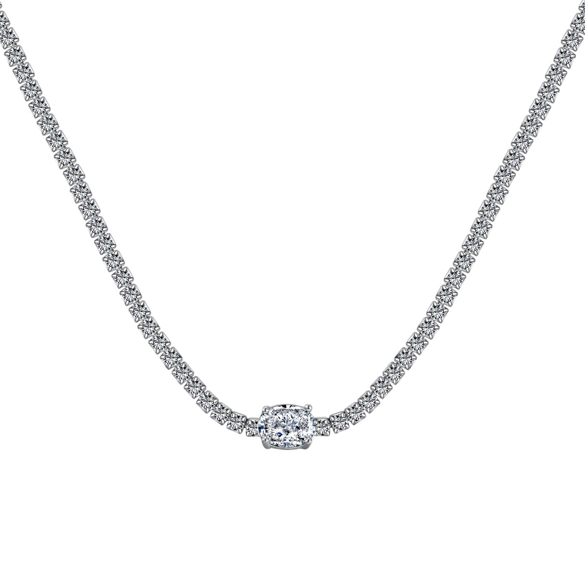 [HOT] Collier taille ovale brillant de 1,0 carat