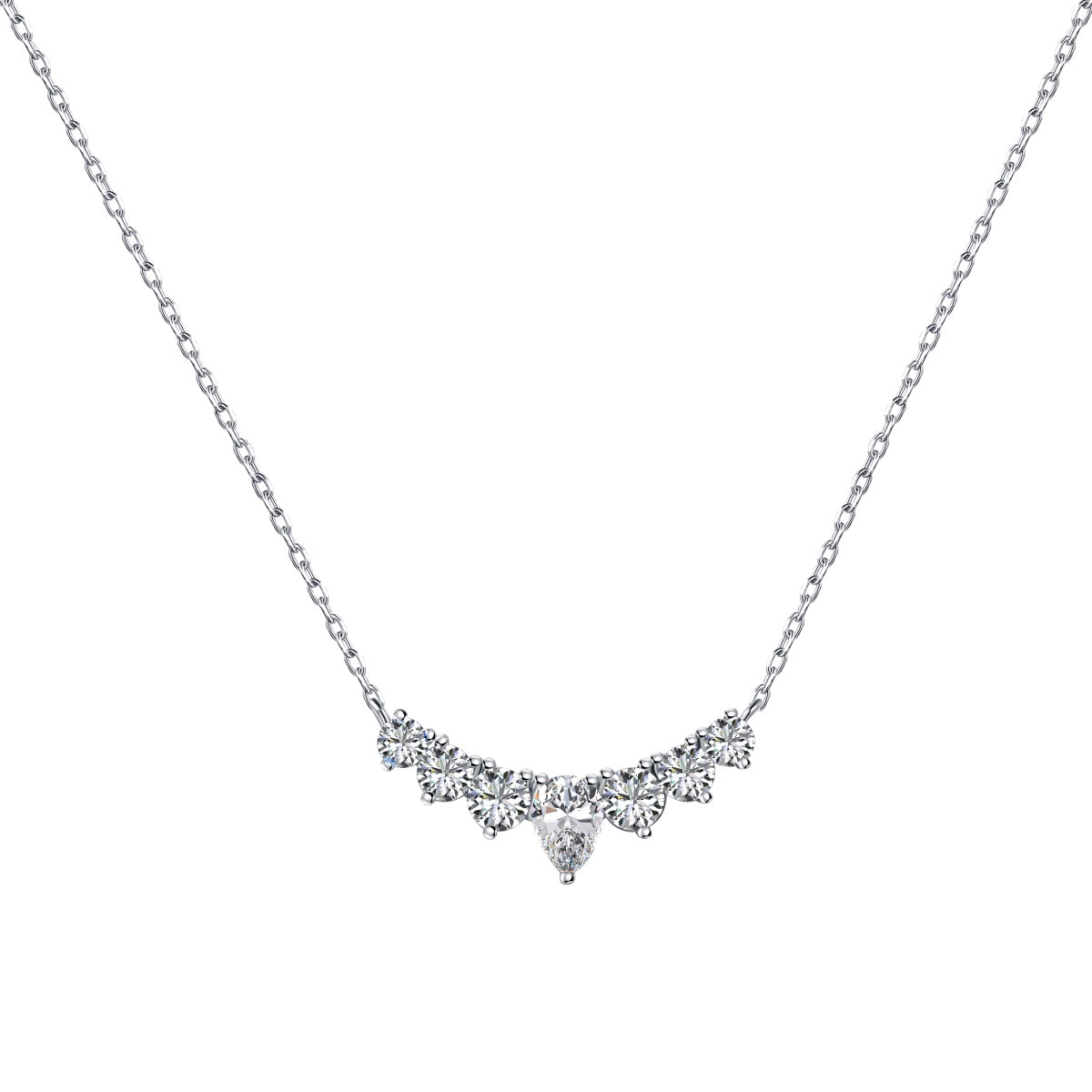 [HOT] Collier délicat en forme de cœur coloré