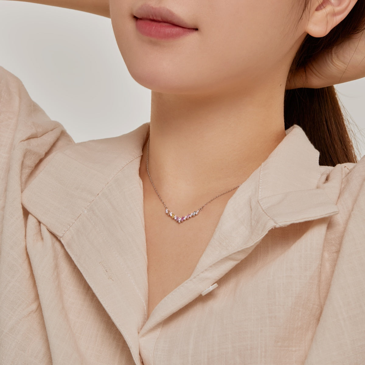 [HOT] Collier arc-en-ciel éblouissant