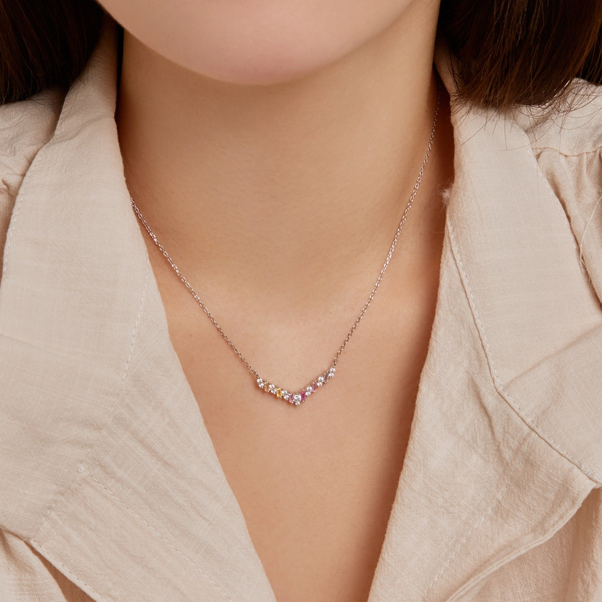 [HOT] Collier arc-en-ciel éblouissant