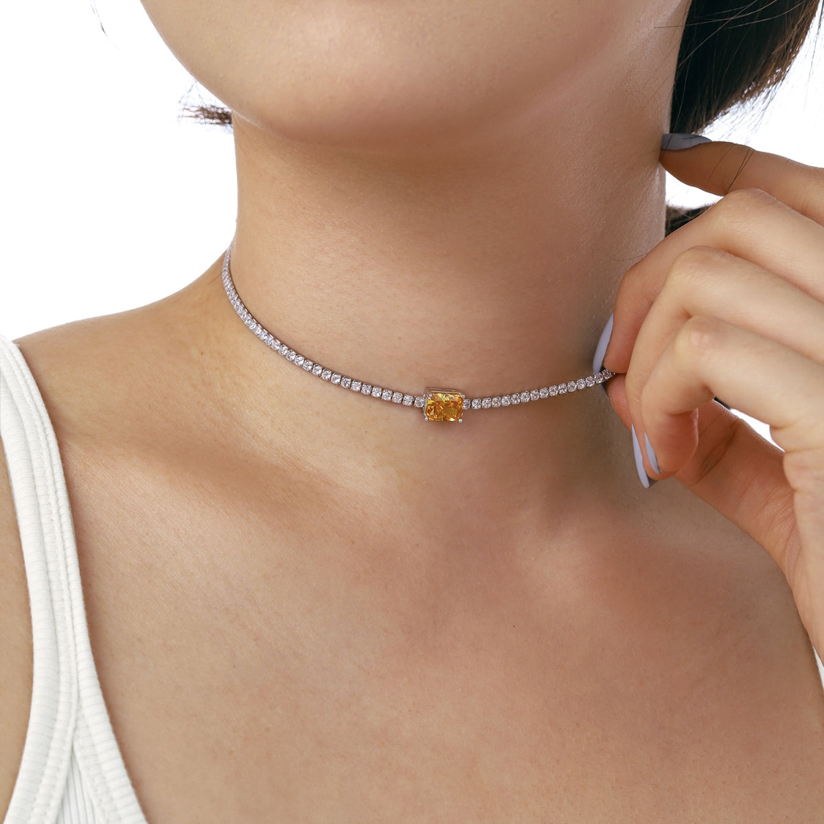 [HOT] Collier orné d'émeraude taille 2,0 carats