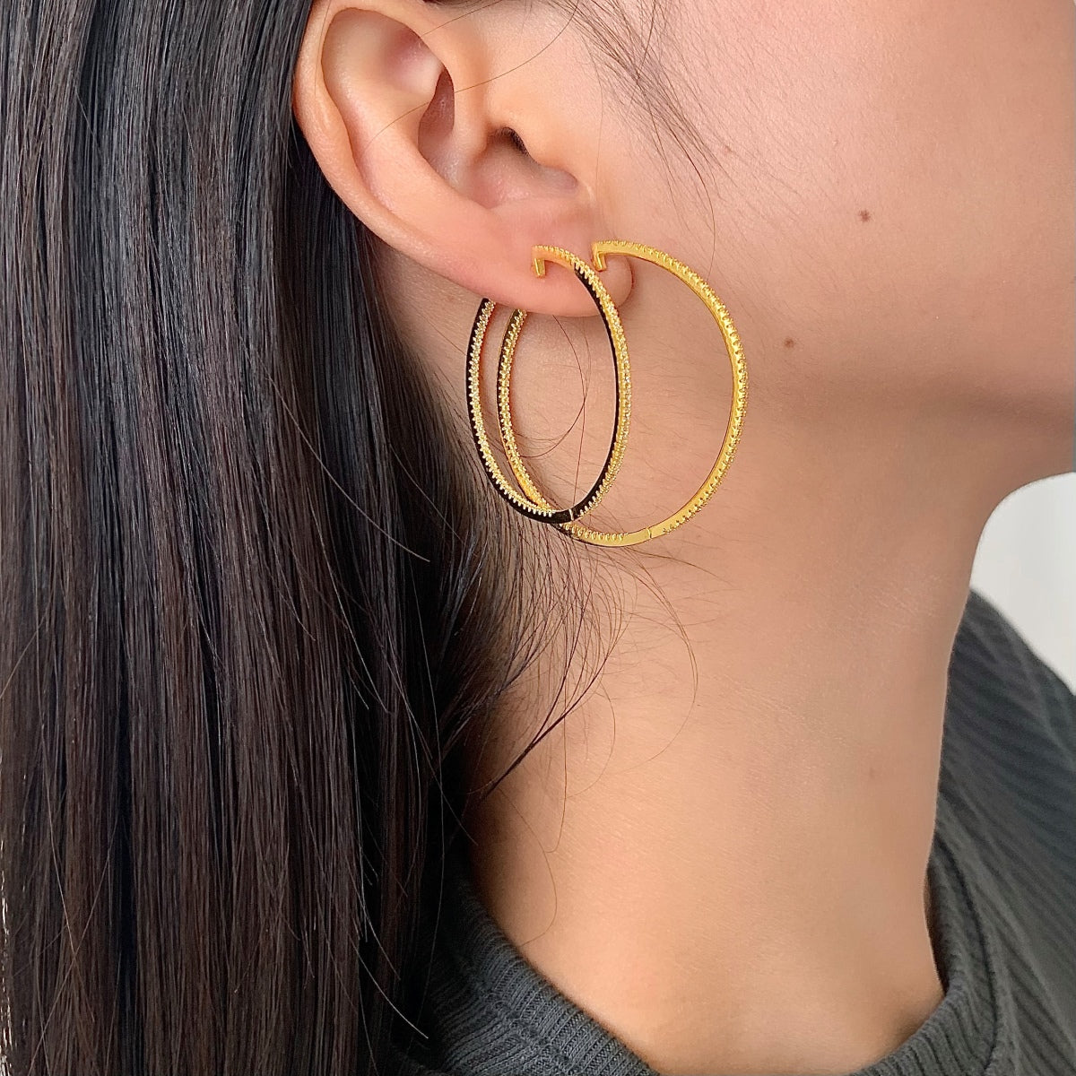 [HOT] Grandes boucles d'oreilles créoles populaires