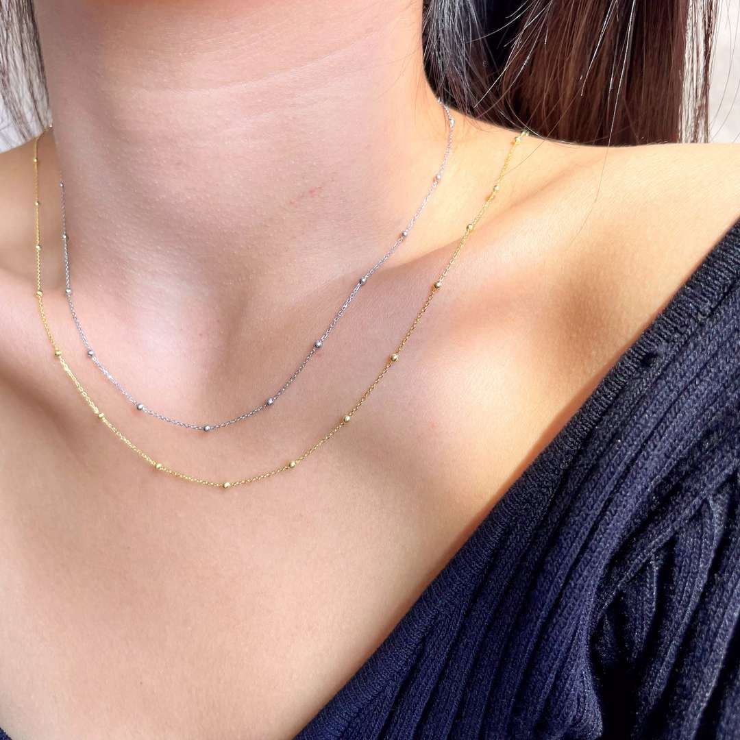 [HOT] Collier simple à petite chaîne de clavicule en perles