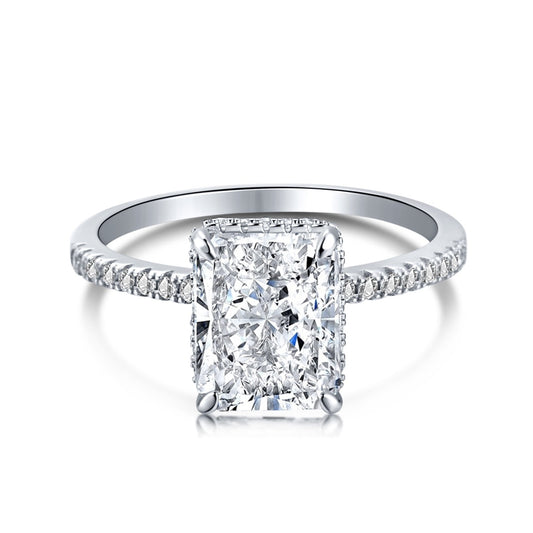 [HOT] Bague de fiançailles luxueuse de 4,0 carats
