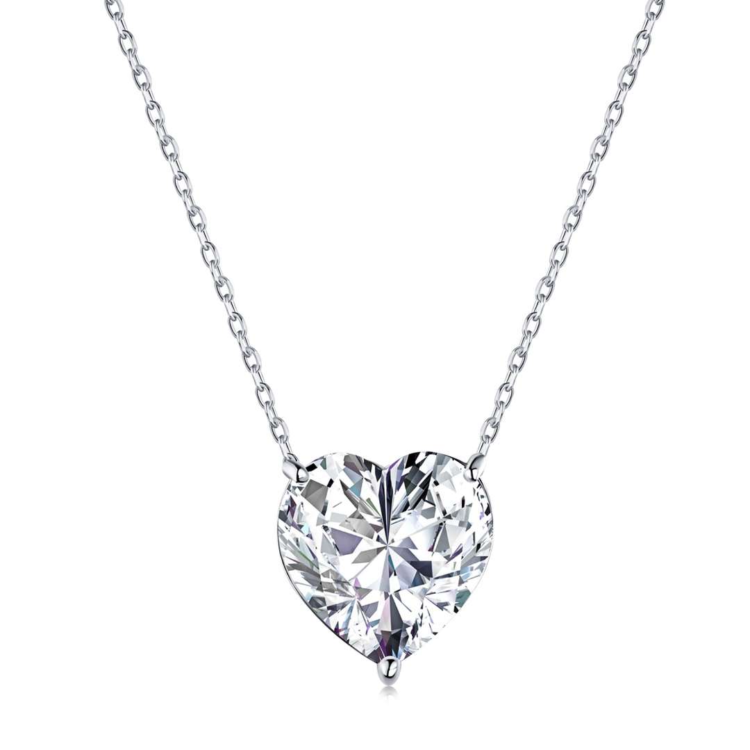 [HOT] Collier en forme de cœur rayonnant de 6,0 carats