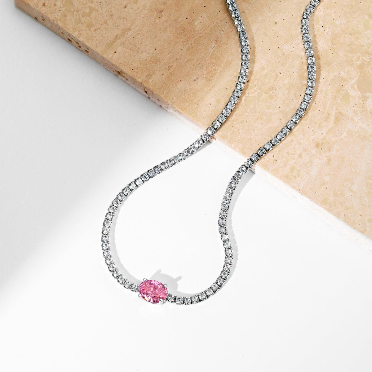 [HOT] Collier taille ovale brillant de 1,0 carat
