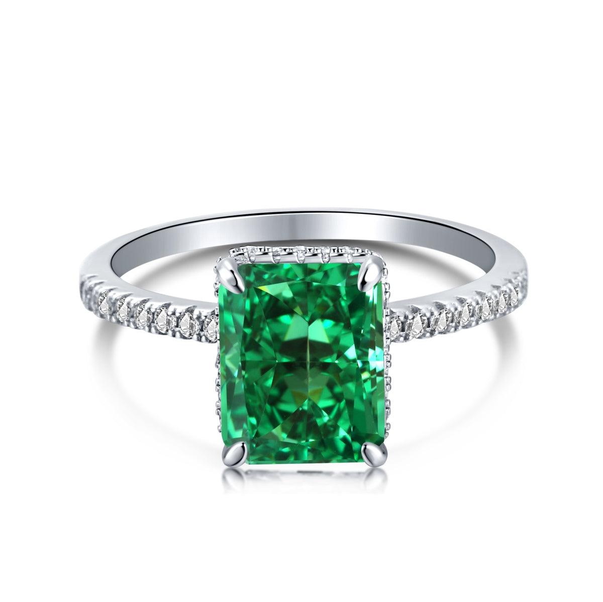 [HOT] Bague de fiançailles luxueuse de 4,0 carats
