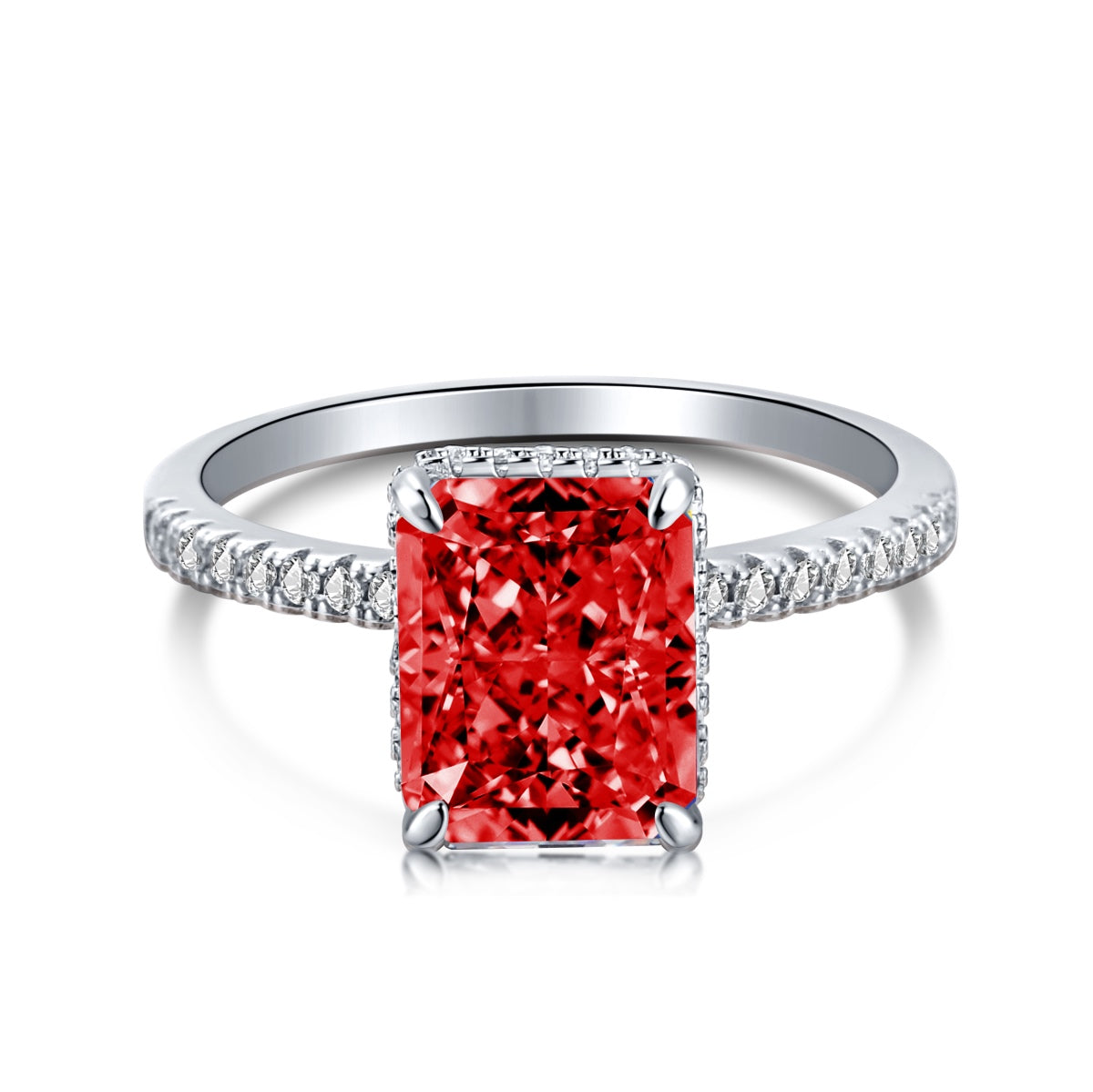 [HOT] Bague de fiançailles luxueuse de 4,0 carats