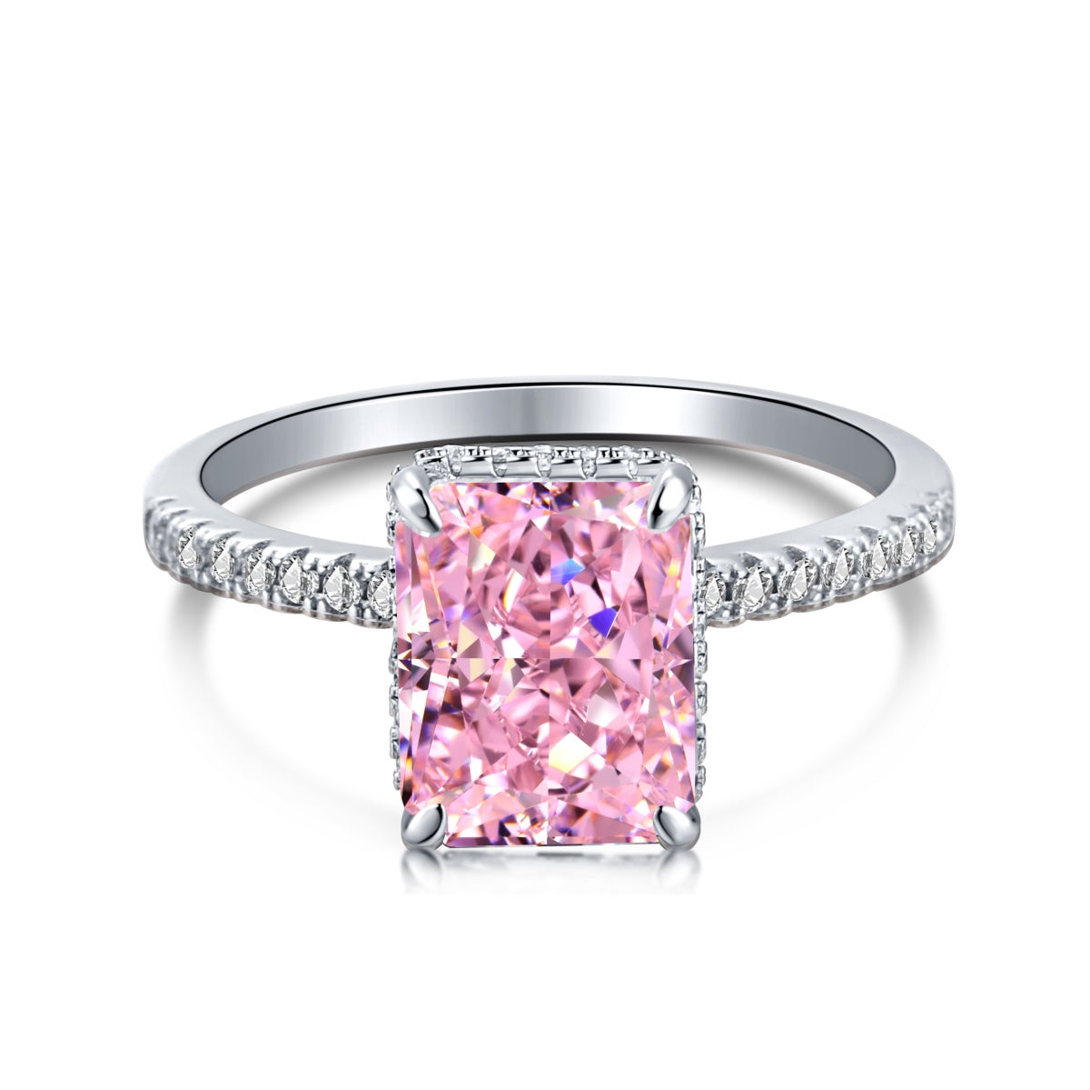 [HOT] Bague de fiançailles luxueuse de 4,0 carats