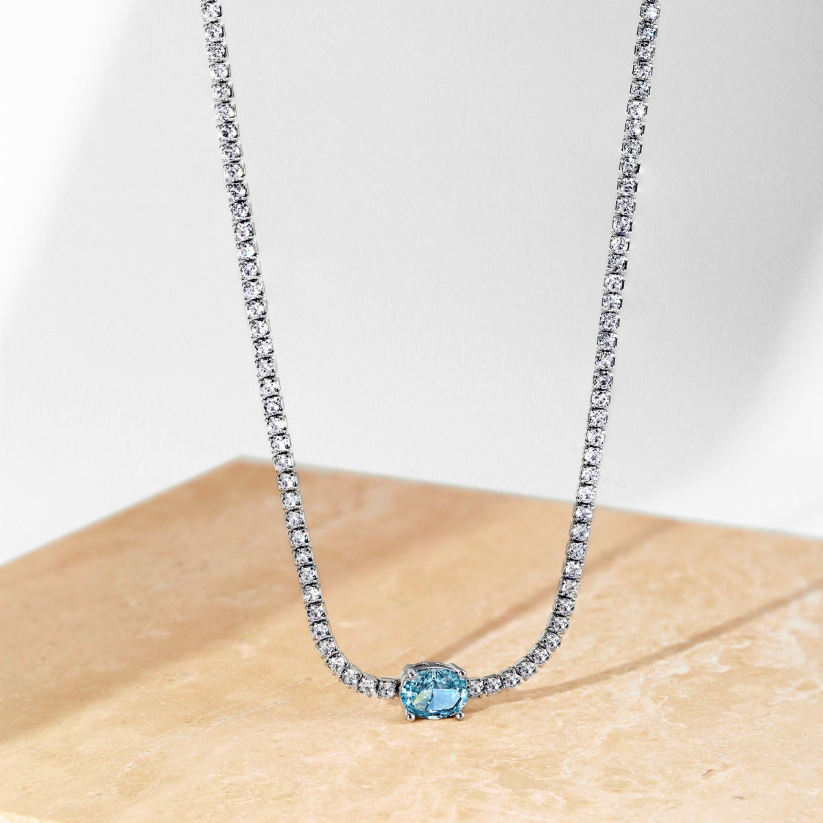 [HOT] Collier taille ovale brillant de 1,0 carat