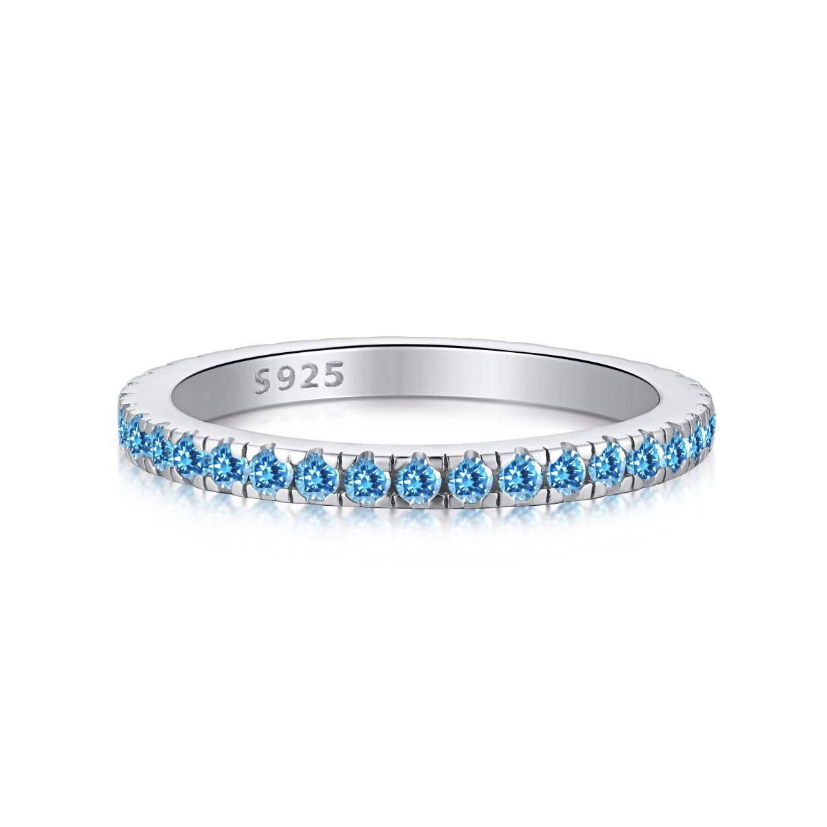 [HOT] Bague quotidienne délicate et scintillante à taille ronde