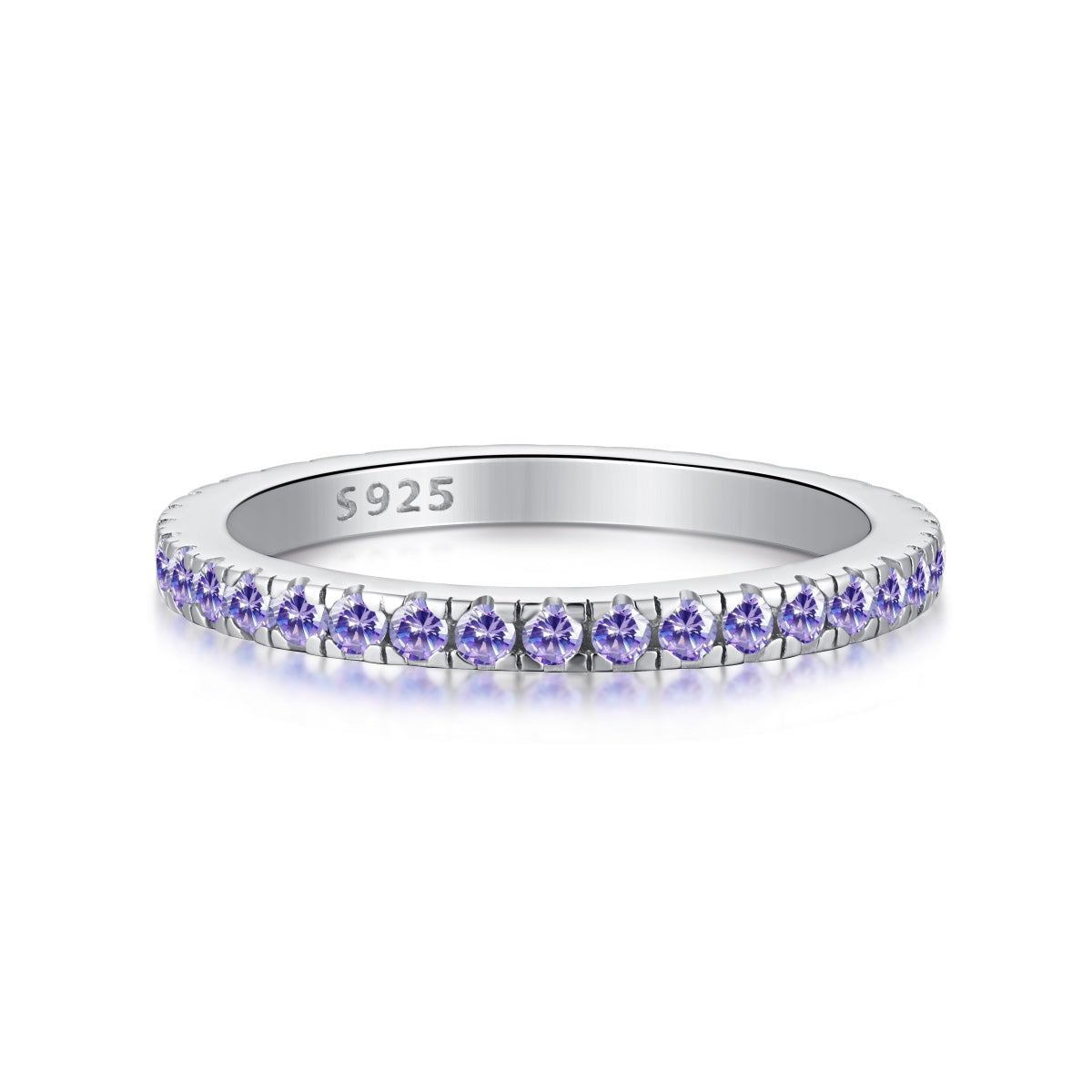 [HOT] Bague quotidienne délicate et scintillante à taille ronde