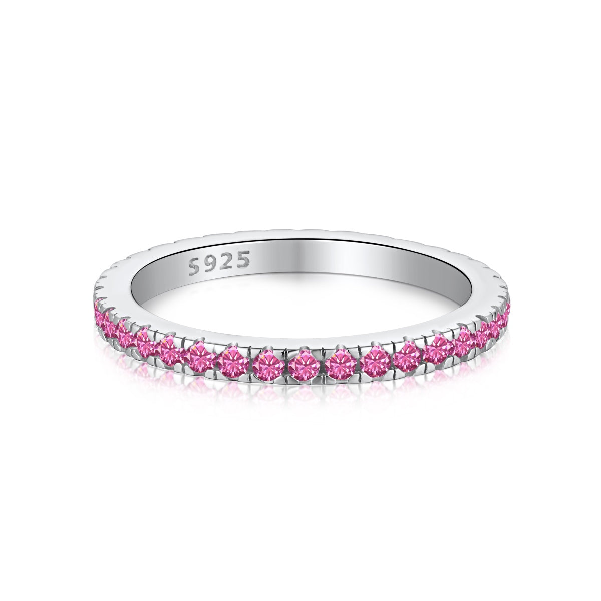 [HOT] Bague quotidienne délicate et scintillante à taille ronde