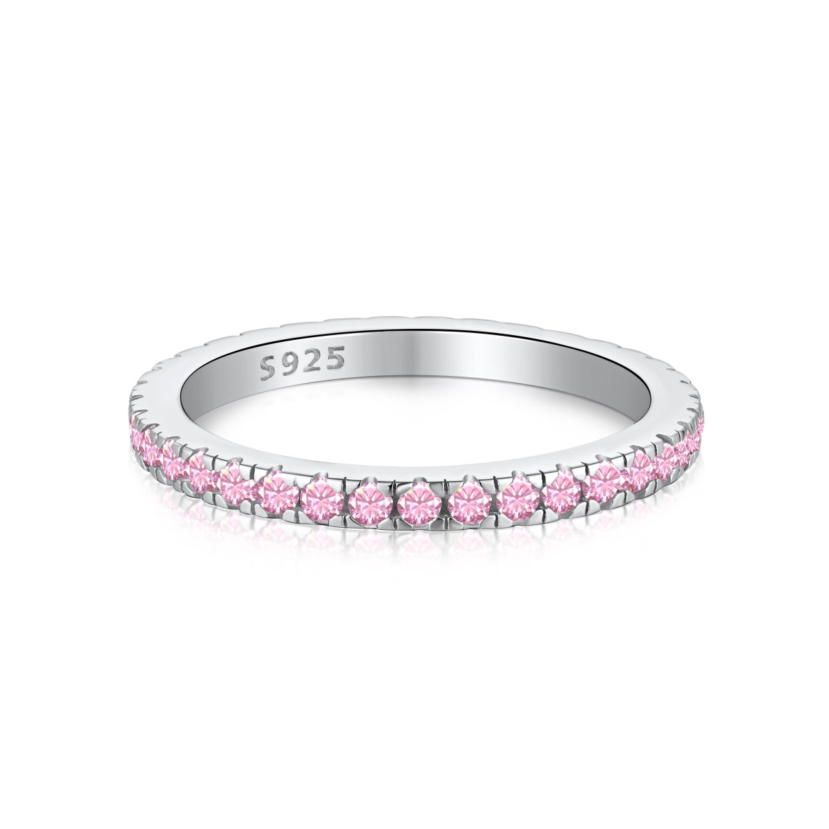 [HOT] Bague quotidienne délicate et scintillante à taille ronde