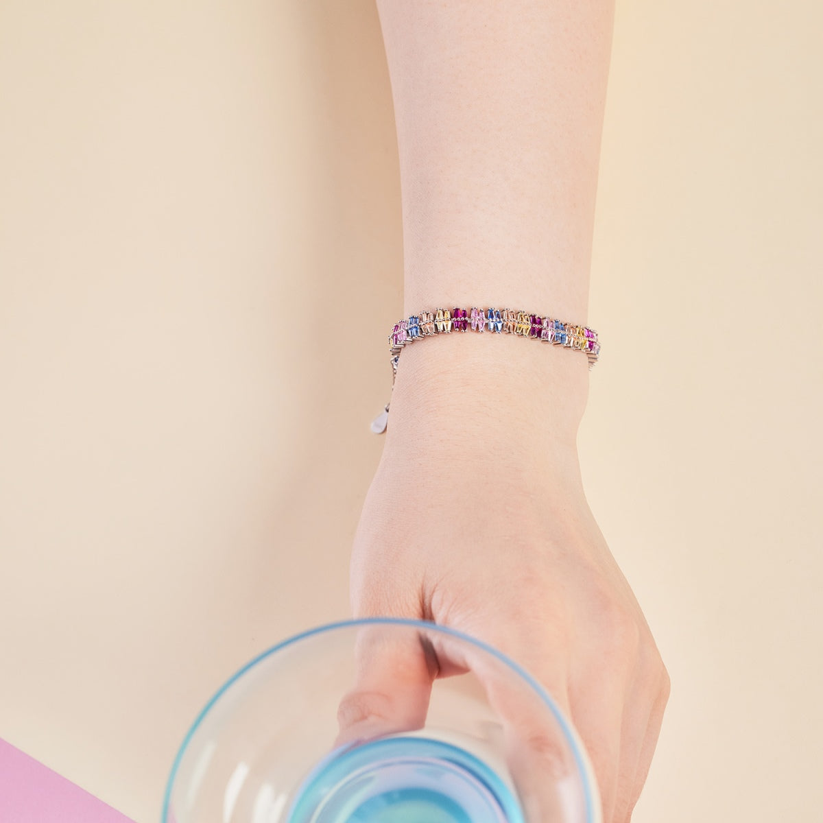 [HOT]Sparkling Exquisite Multi Cut Party Bracelet