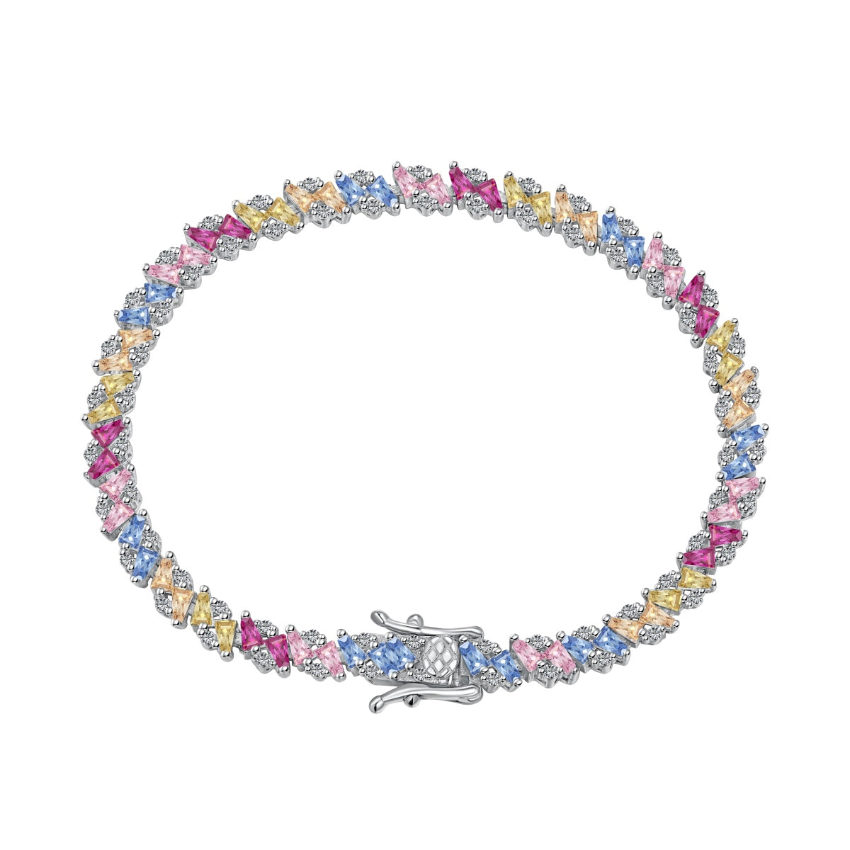 [HOT] Bracelet de fête multi-coupes orné et scintillant