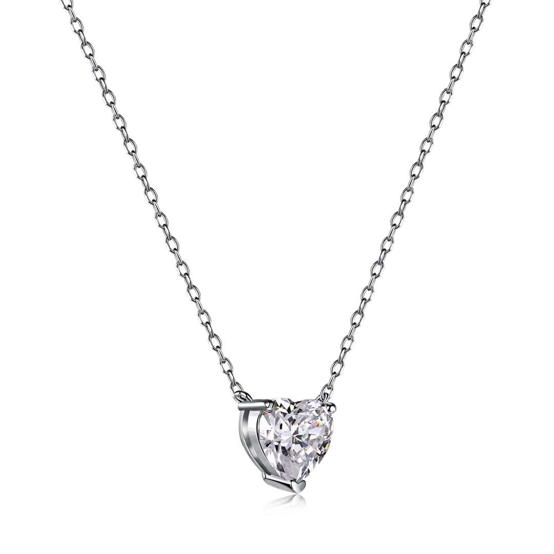 [HOT] Collier avec pendentif en pierre principale en forme de cœur