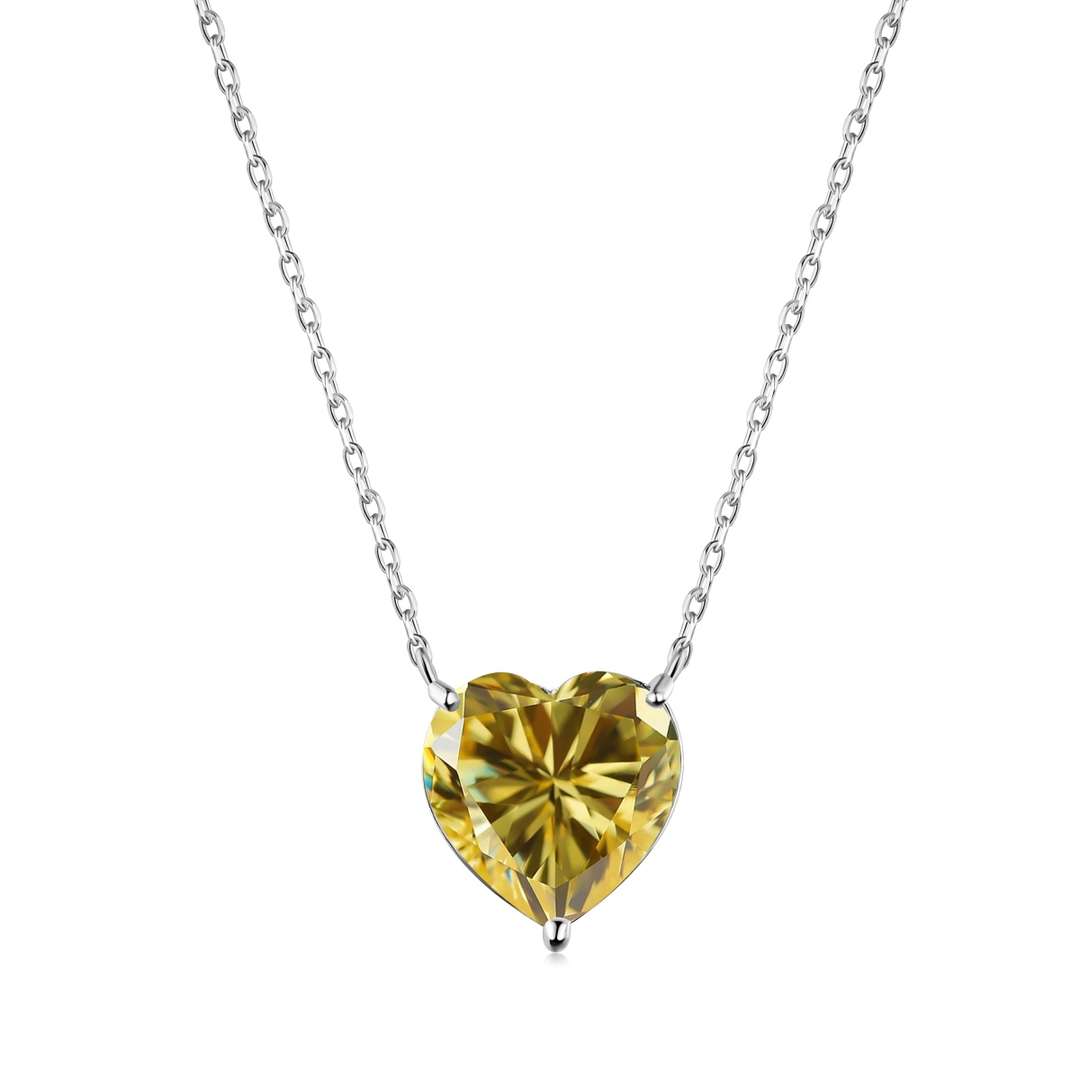 [HOT] Collier en forme de cœur rayonnant de 6,0 carats
